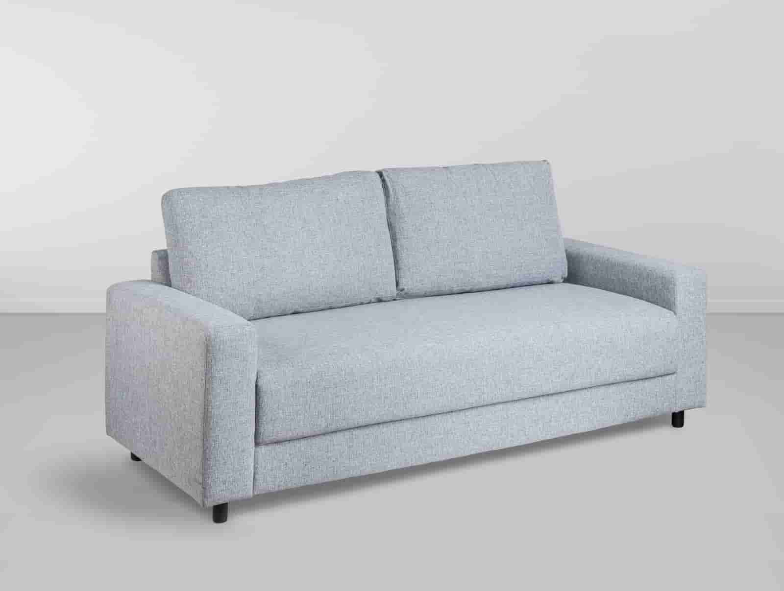 Sofa Anhanguera 3 Lugares - Cinza Claro L:1,97