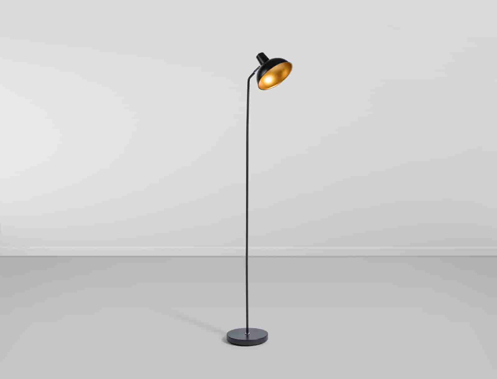 Luminaria Piso Suricate - Preto