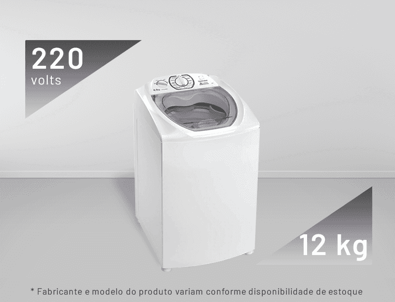 Lavadora Roupa  12 kg 220 - Branco