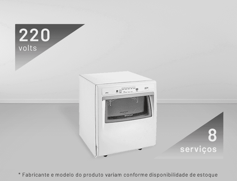 Lava Louca 8 servicos 220 - Branco