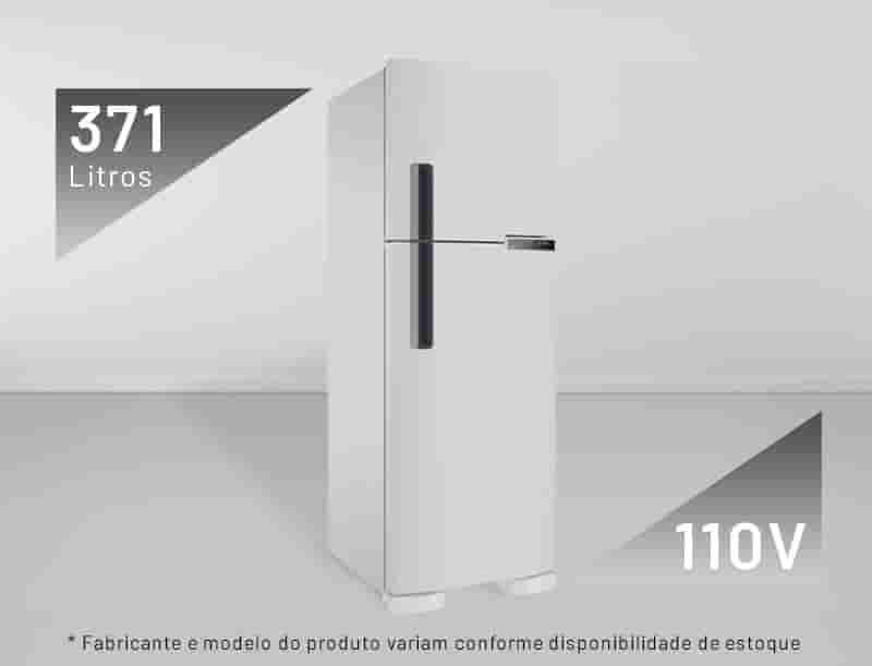 Geladeira 371L 110 Volts - Branco