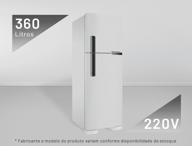 Geladeira Brastemp 360L 220 Volts - Branco