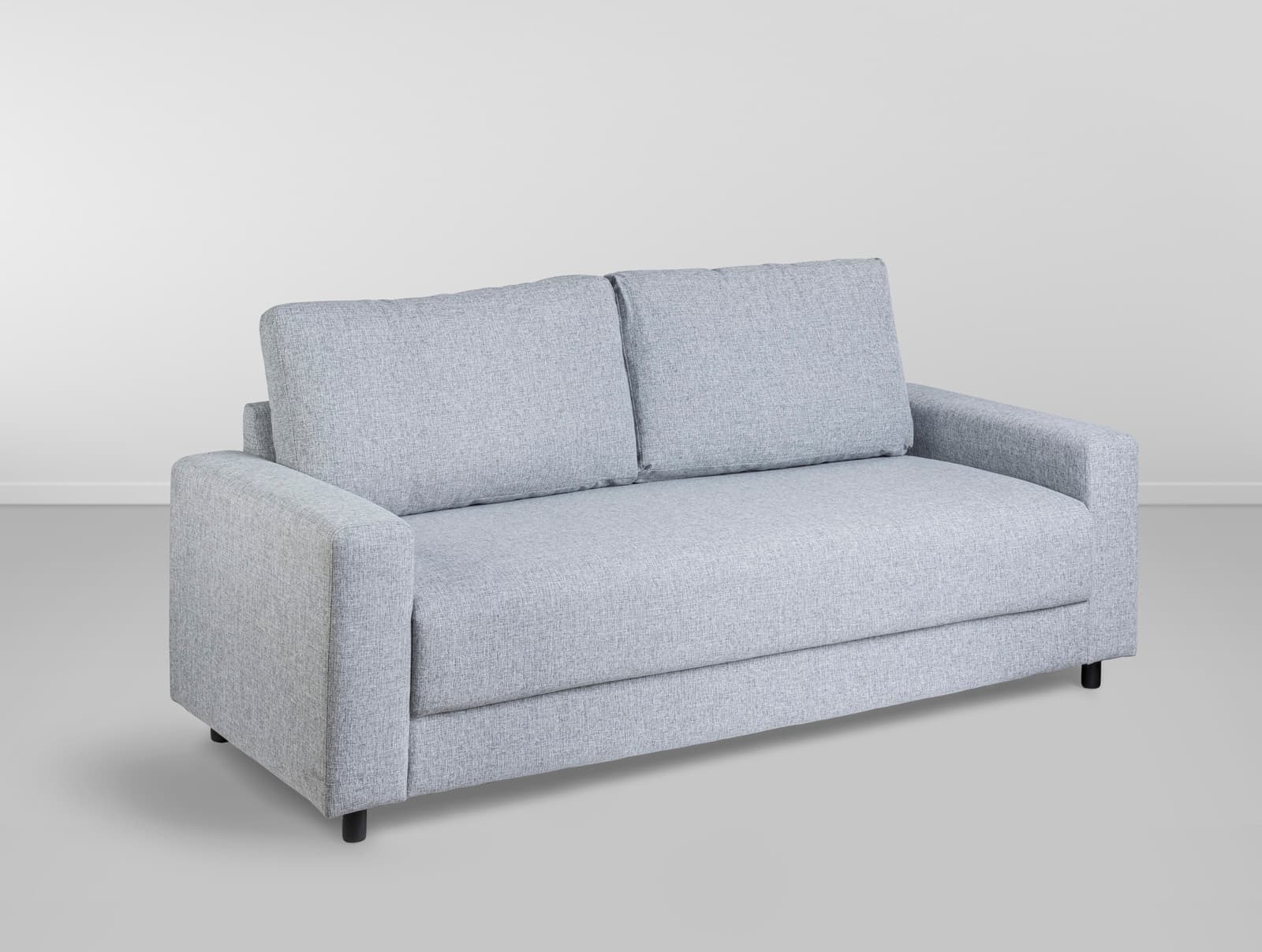 Sofa Anhanguera 3 Lugares - Cinza Claro L:1,97