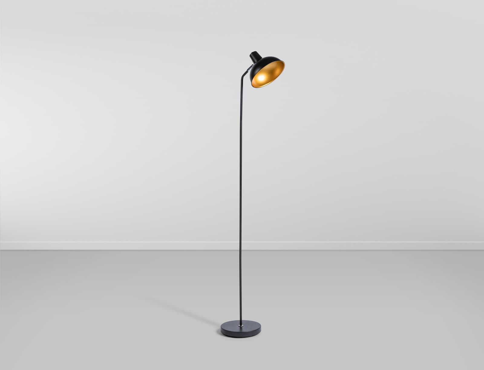 Luminaria Piso Suricate - Preto