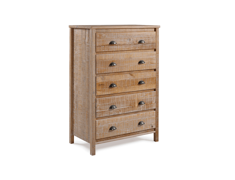 Comoda Acacia 5 Gavetas - Amadeirado L:0,87 P:0,46 A:1,20