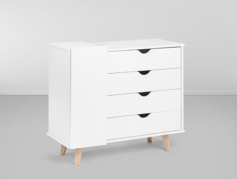 Comoda Babosa - Branca L:0,77 P:0,90 A:0,40
