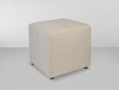 Puff Cubo - Off White L:0,45m P:0,45m