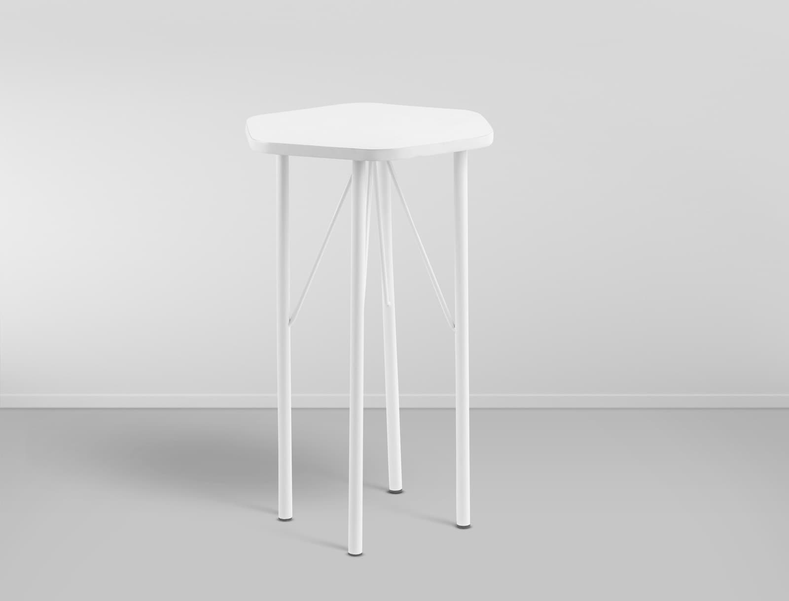 Mesa Lateral Ipomea - Branco L:0,30 P:0,28 A:0,53