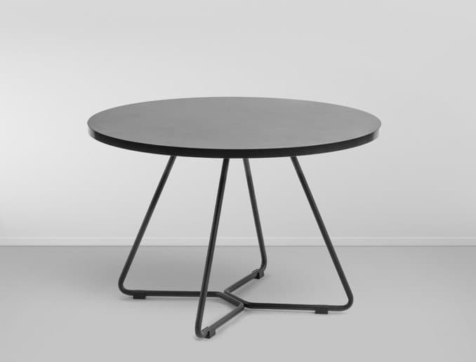 Mesa Centro Karo - Preto D:0,60 A:0,46