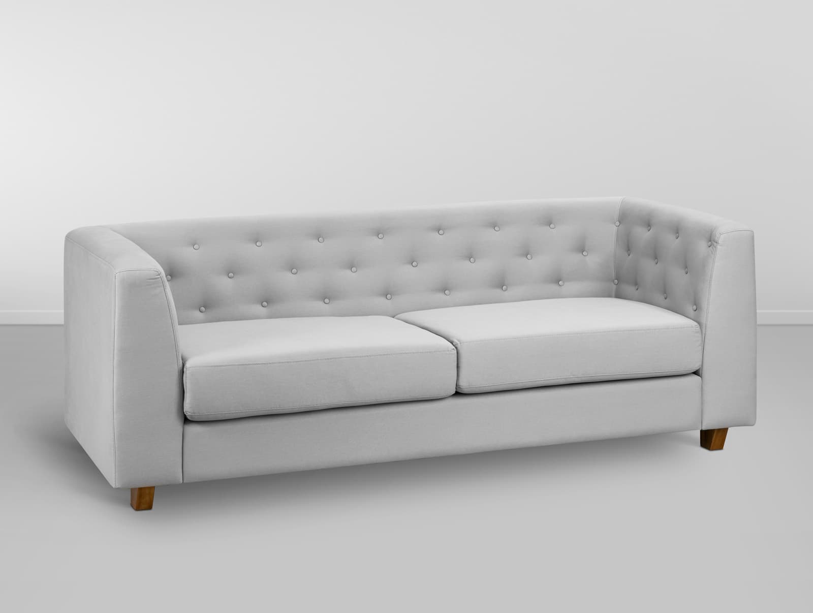 Sofa Por-do-sol - Sarja Cinza L:1,9m