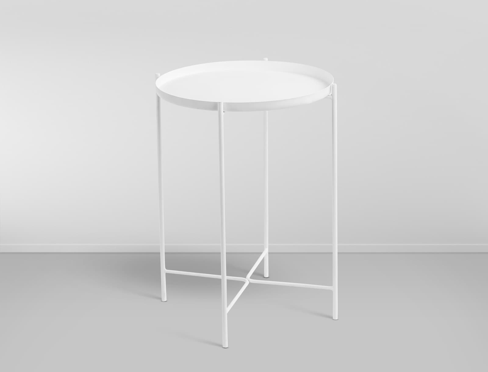 Mesa Lateral Brauna - Branco D:0,32 A:0,56