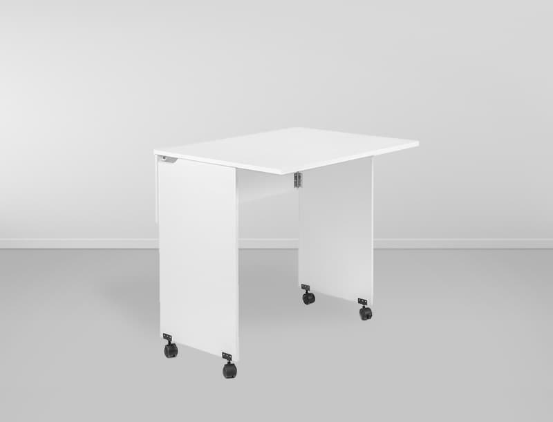 Mesa Trabalho Foz Dobravel - Branco L:0,8 P:0,6