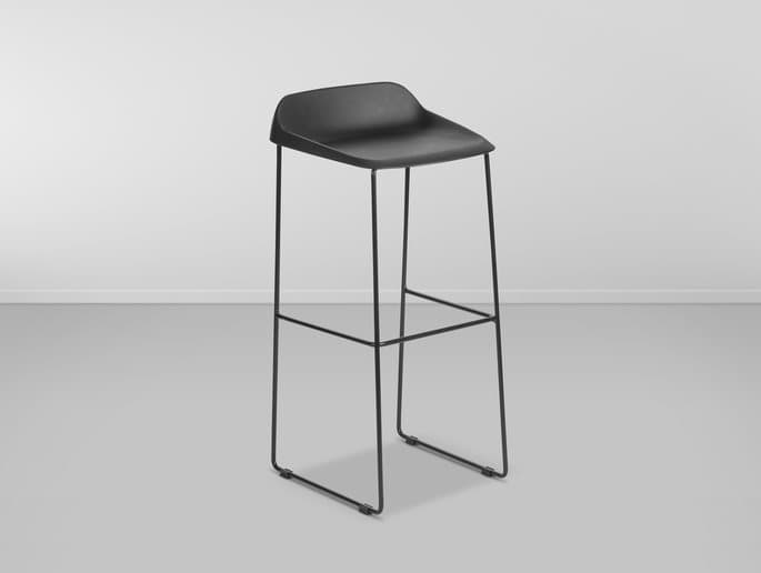 Banqueta Pequi S/ Encosto - Preto A:0,87